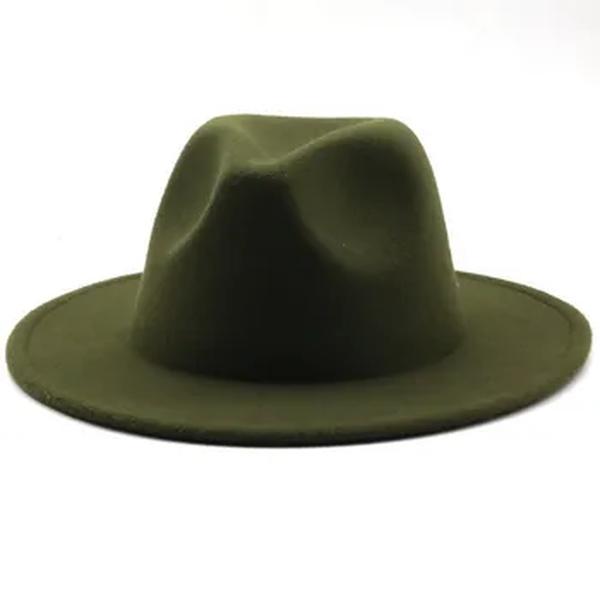 Boné Fedoras clássico monocromático estilo britânico para meninos e meninas, aba larga grande, chapéu panamá para crianças, grande, preto, novo, 52-54cm, inverno