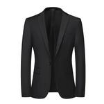 Boutique masculina de cor pura Cultive a moralidade de alguém Blazer de lazer, Casamento de cavalheiro presidido sobre trabalho, moda, 2023