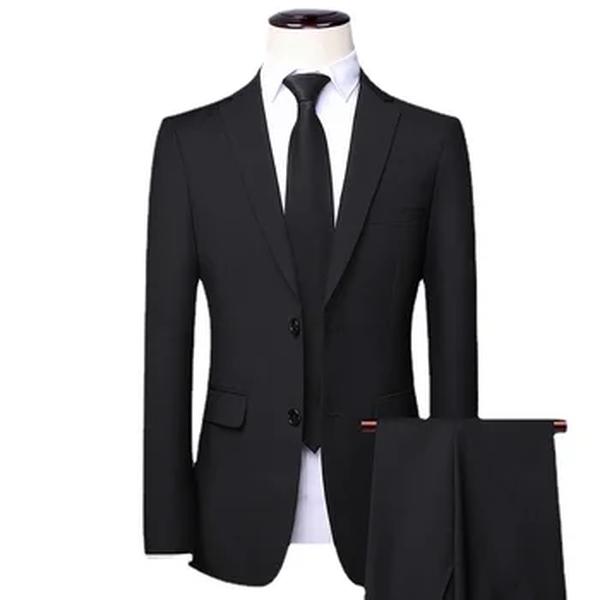 Terno de negócios de luxo masculino, Blazers de negócios para casamento, colete e calças, jaquetas formais, casacos coreanos, frete grátis, 2 conjuntos, 3 peças, 2024