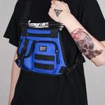 Saco de equipamento de peito masculino, colete tático, esportes ao ar livre, sling de ciclismo, streetwear hip hop, nova moda