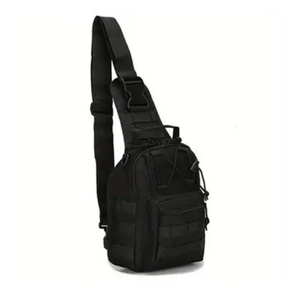 Versátil Tactical Sling Mochila, Peito Body Bag, Caminhadas e Caça Carry Bag