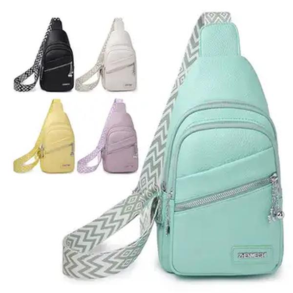 Bolsas femininas tipo estilingue no peito Fanny Pack moda bolsas de cintura de couro multifuncional bolsa de cintura para telefone suporte de compras bolsa de banana