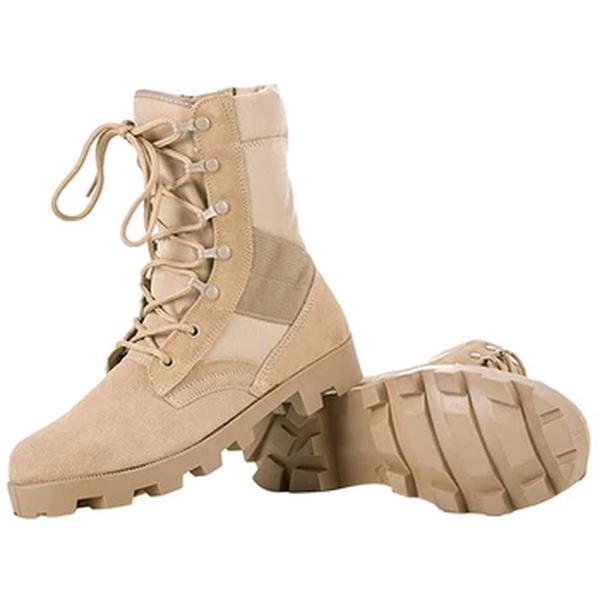 Botas de combate militar para homens, Top alto, Panama Desert Boot, Botas de caminhada ao ar livre, Bota tática antiderrapante, Bota de motocicleta de treinamento