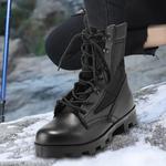 Botas de combate militar para homens, Top alto, Panama Desert Boot, Botas de caminhada ao ar livre, Bota tática antiderrapante, Bota de motocicleta de treinamento