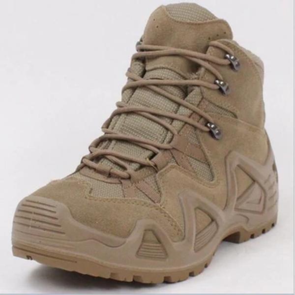 Treino militar tático Desert Boots para homens, sapatos antiderrapantes, tênis esportivos, masculino, ao ar livre, camping, caminhada, escalada, trekking, caça