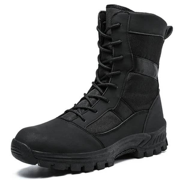 Botas militares de alta para homens e mulheres, sapatos de montanhismo, calçados casuais, amantes dos esportes, corrida, ao ar livre, grandes, 4 s