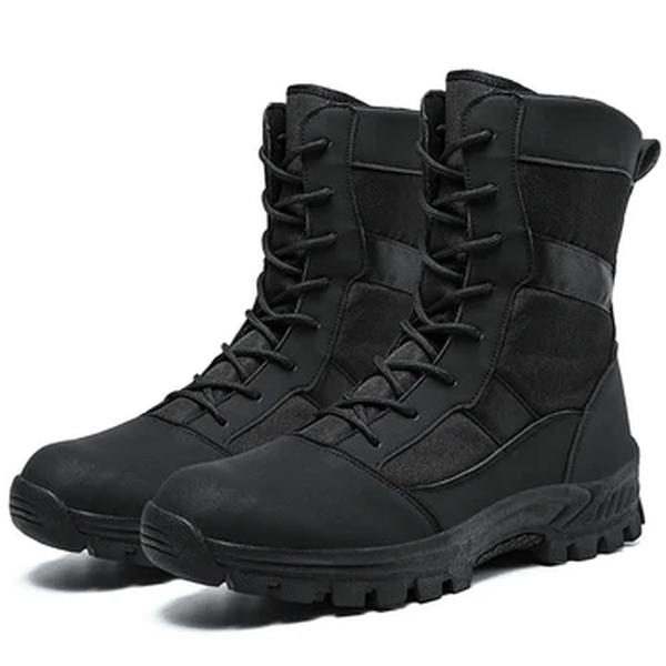 Botas militares de alta para homens e mulheres, sapatos de montanhismo, calçados casuais, amantes dos esportes, corrida, ao ar livre, grandes, 4 s