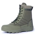 Botas militares táticas botas homens força especial deserto combate botas do exército ao ar livre caminhadas botas tornozelo sapatos homens trabalho safty sapatos