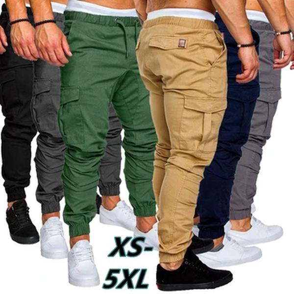 Calça cargo masculina asiática, moletom de corredores, roupa esportiva masculina casual, harém de hip-hop, calça justa, verão