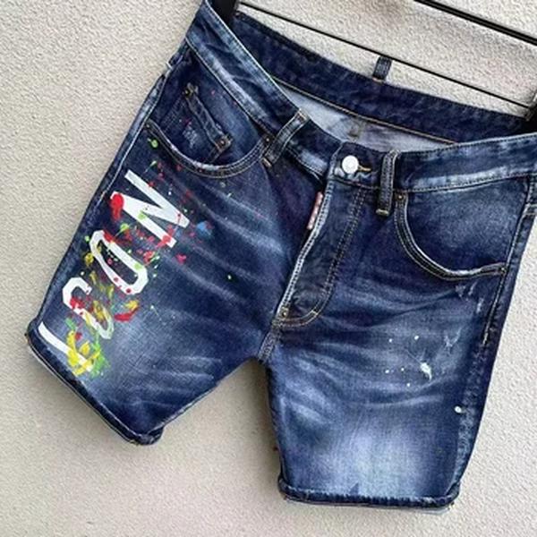 Calça jeans justa para homem, calça jeans azul, marca de luxo de alta qualidade, nova, verão, 2022