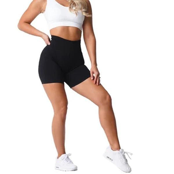 NVGTN Spandex Sólida Sem Costura Shorts Mulheres Soft Workout Calças Justas Fitness Yoga Calças Gym Wear