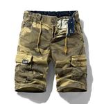 Camuflagem de algodão masculino Bermuda Beach Jogger Shorts masculino para carga, Breeche casual, verão, Dropshipping quente, novo