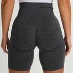 Calções de ioga feminino sem costura de cintura alta, leggings fitness de pêssego, esportes de ginástica, shorts apertados, quadril, calças de 3 pontos