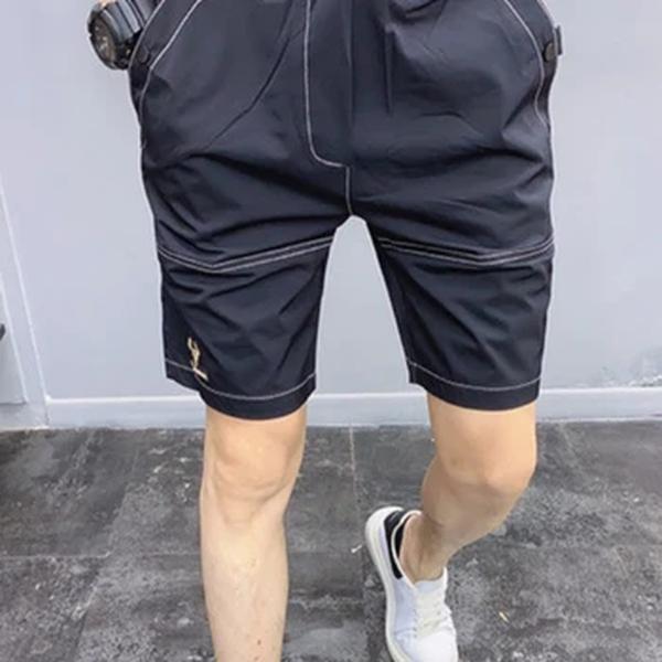 Calção de corrida elástica de secagem rápida masculina, calça esportiva casual, calça elástica, designer de ginástica, sem logotipo, calça nova, Y2K, verão, 2024