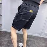 Calção de corrida elástica de secagem rápida masculina, calça esportiva casual, calça elástica, designer de ginástica, sem logotipo, calça nova, Y2K, verão, 2024