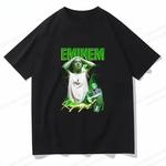 Algodão Eminem camiseta para homens e mulheres, tops de hip hop para crianças, camisetas para meninos, roupas de rapper, moda para o verão, Y2k