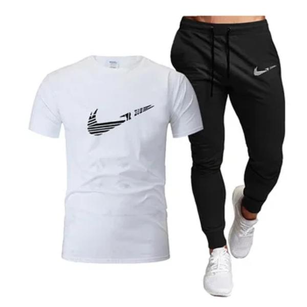 Fato de treino masculino coreano, camisetas de manga curta e shorts esportivos, roupas casuais de verão, conjuntos de corredores masculinos