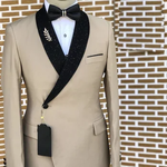 Finos conjuntos de ternos de escritório masculinos, ternos de casamento para noivo, calças blazer, moda, 2 peças