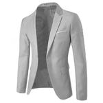 Conjunto de blazers e calças masculinas, fatos de negócios, jaquetas formais, terno casual, casacos de casamento elegantes, festa, 2 peças, 2023