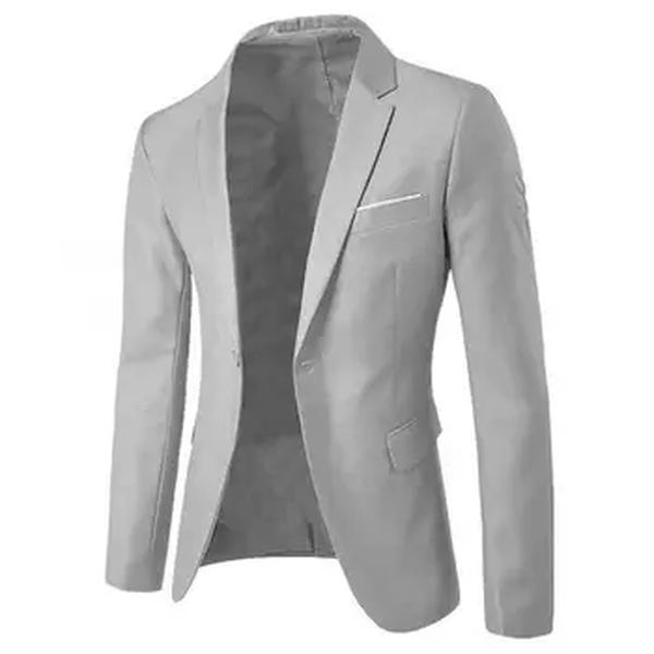 Conjunto de blazers e calças masculinas, fatos de negócios, jaquetas formais, terno casual, casacos de casamento elegantes, festa, 2 peças, 2023