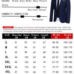 Completo Business Blazers Sets para homens, calças formais, casacos e jaquetas azuis de luxo, elegantes e luxuosos, ternos de casamento coreanos, frete grátis, 2 PCs, 2023, 3 PCs