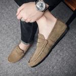 Mocassins para homens, sapatos de couro genuíno, sapatilhas leves, sapatos para condução, primavera, verão, venda quente, marca, alta qualidade, 2023