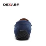 Dekabr-mocassins de couro genuíno para homens, flats leves, sapatos de condução, boa qualidade, primavera e verão, venda especial