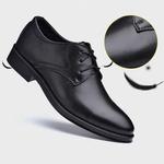 Sapatos de couro Oxford clássicos para homens, com renda para cima, respirável, derby, escritório, calçado de casamento, tamanho grande 38-48