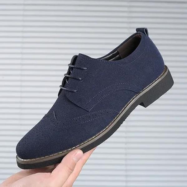 Novo derby sapatos oxford sapatos masculinos sapatos de couro de camurça do plutônio primavera outono sapatos casuais masculinos sapatos de vestido plus size 38-48