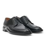 Tabi Lace Up Shoes para homens, Sapatos Derby de couro preto, Estilo Designer Novidade, Sapatos elegantes de casamento artesanal, Cor personalizada