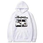 Moletom D Supra inicial masculino e feminino, moletom esportivo japonês casual, manga comprida solta, estampa de mangá JDM, 2022