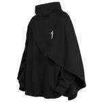 Moda Hoodies Manto para Homens, Streetwear, Techwear Hoodie, Pullovers, Preto, Cinza, Grande, Camisola de gola alta, Unisex