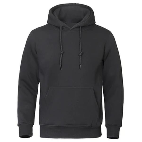 Homens De Cor Sólida Hoodies Velo Quente Mens Camisola Moda Streetwear dos homens Casuais Solto Respirável Pullovers Marca Hoody