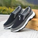 Tênis de caminhada ortopédicos respiráveis para homens, sapatos antiderrapantes, calçado de viagem, confortável, atividade ao ar livre, caminhadas a pé