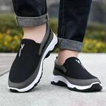 Tênis de caminhada ortopédicos respiráveis para homens, sapatos antiderrapantes, calçado de viagem, confortável, atividade ao ar livre, caminhadas a pé