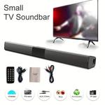 Barra de Som BT sem fio para Home Theater, Som Surround com PC, TV, AUX, TF, Rádio FM e mais, 20W