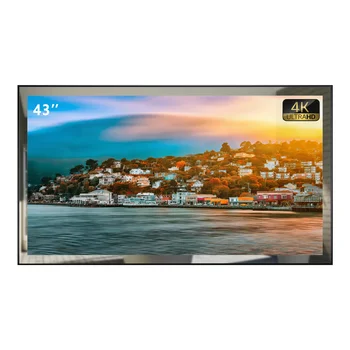 Espelho inteligente para banheiro, tela grande LED, TV 4K, à prova d'água, WebOS Television, WiFi, DVB, ATSC, Controle de Voz, Alexa, Soulaca, 43 em