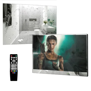 Souria-Smart Mirror para Banheiro, TV à Prova D'Água, Integrado, WiFi, Bluetooth, Chuveiro, TV LED na Parede, ATSC, DVB, T, T2, 22 cm